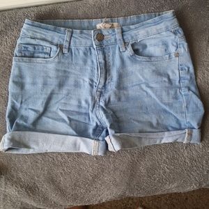 Forever 21 light denim shorts